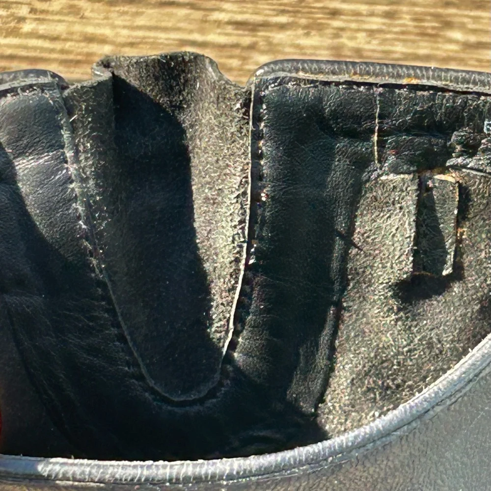 Cole Haan Hemlock W00198 Black Leather Buckle Boot Size 7.5 - Picture 8 of 15